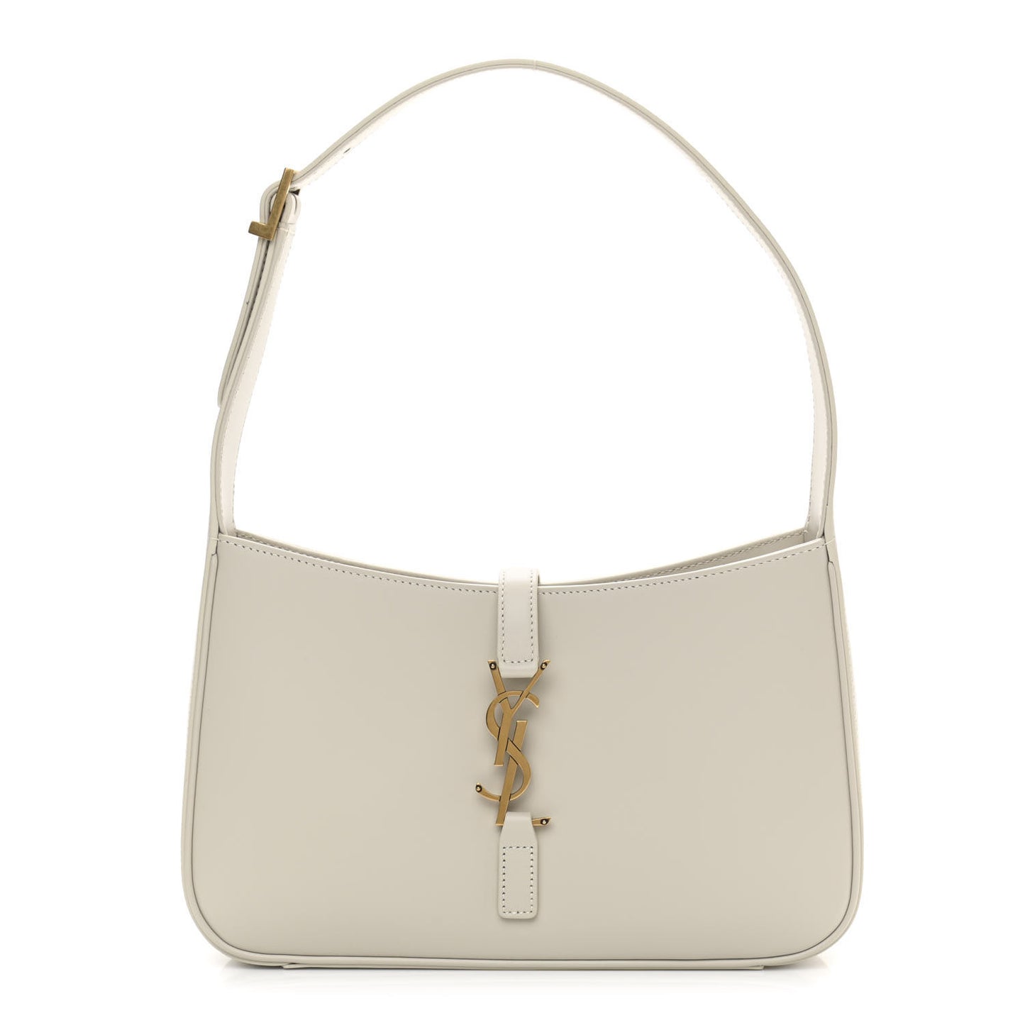 Smooth Calfskin Le 5 A 7 Hobo Blanc Vintage