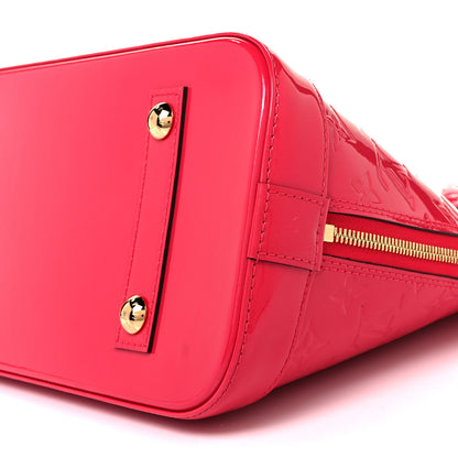 Louis Vuitton Vernis Alma PM Hot Pink 9 of 9