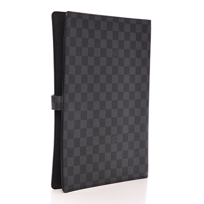 Louis Vuitton Damier Graphite Cover Bloc A4 Agenda 2 of 9
