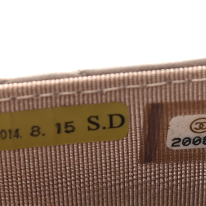 Chanel Lambskin Quilted Wallet on Chain WOC Taupe 8 of 13