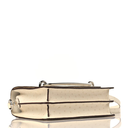 Hermes Ostrich Mini Sac Roulis Nata 4 of 10