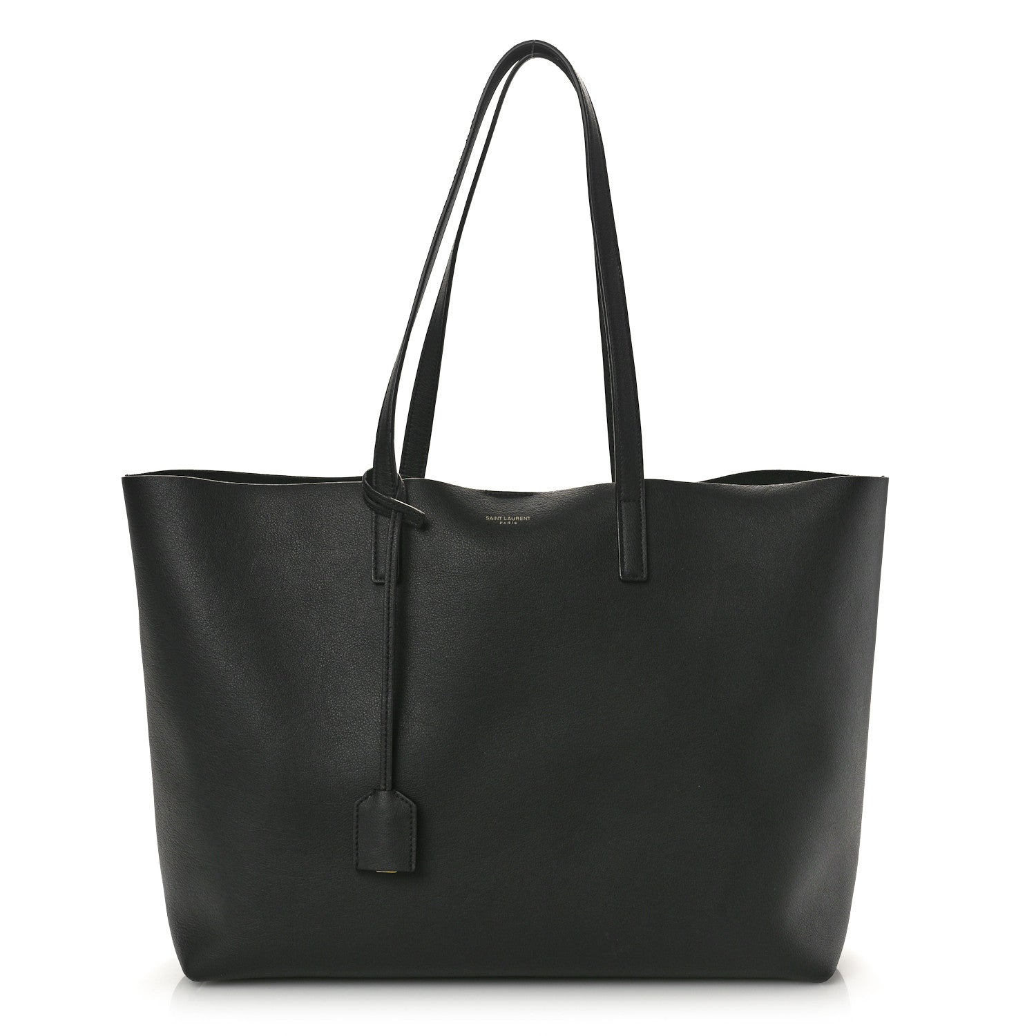 Saint Laurent Calfskin Large Shopping Tote Black 1 of 12
