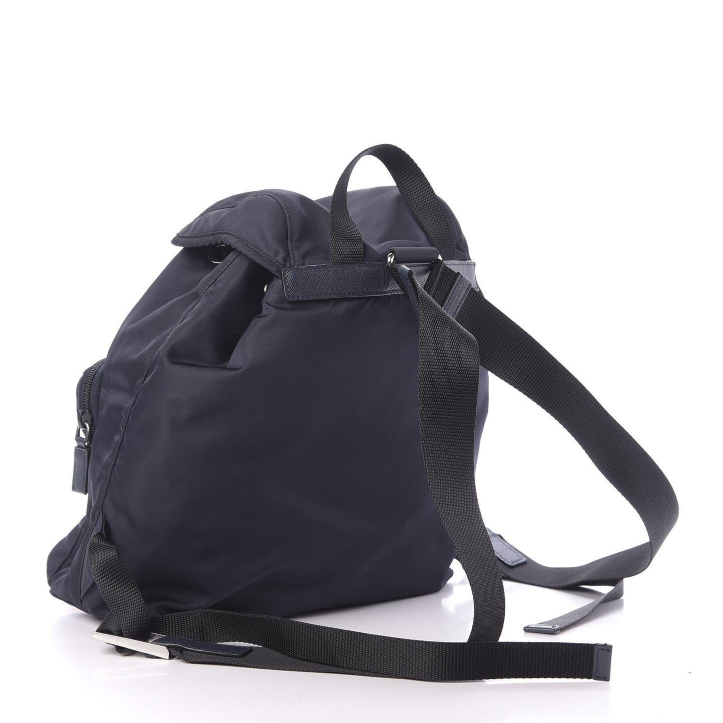 Nylon Vela Medium Backpack Bleuette