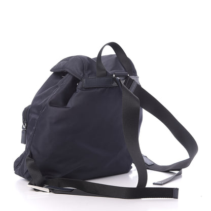 Prada Nylon Vela Medium Backpack Bleuette 2 of 11
