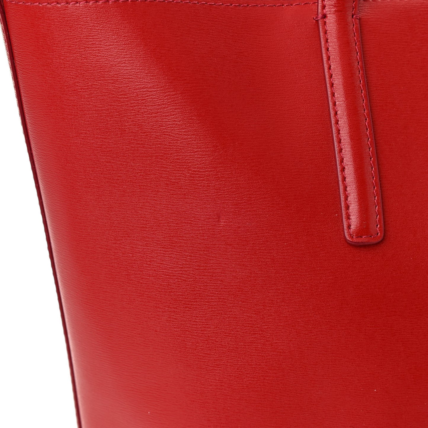 Calfskin Medium Gancini Tote Red