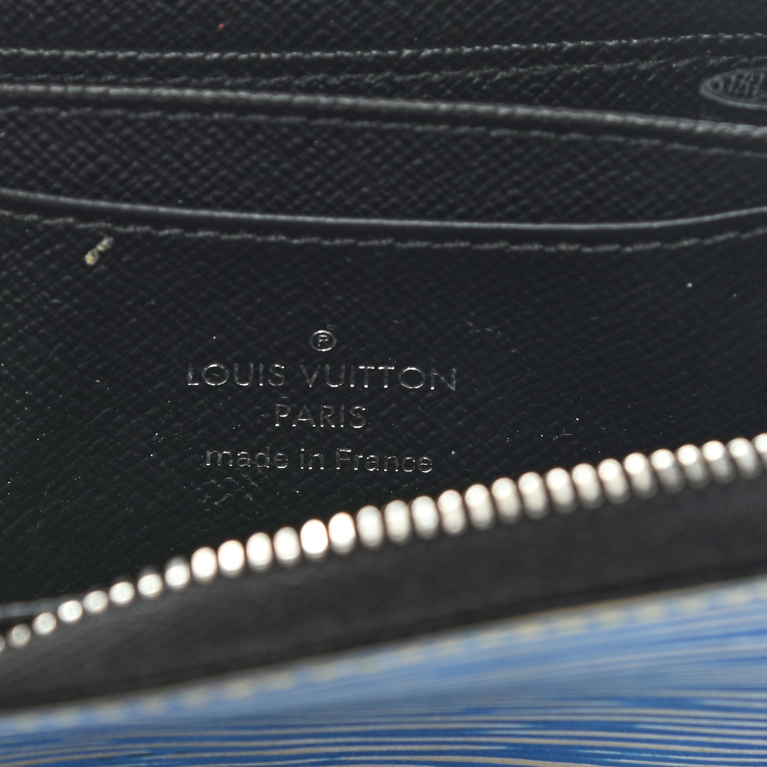 Louis Vuitton Epi Zippy Coin Purse Denim Light 6 of 8