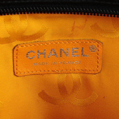 Chanel Calfskin Quilted Cambon Multipocket Shoulder Bag Black 5 of 8