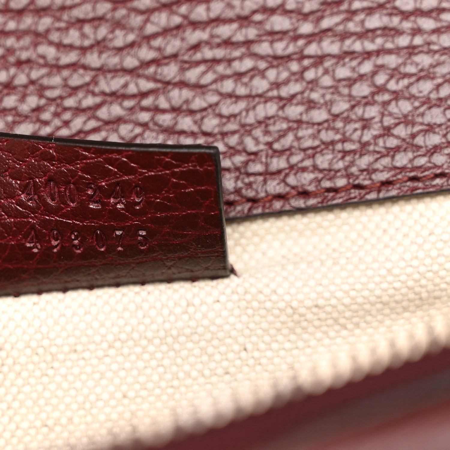 Gucci Dollar Calfskin Crystal Small Dionysus Shoulder Bag Vintage Bordeaux 7 of 14