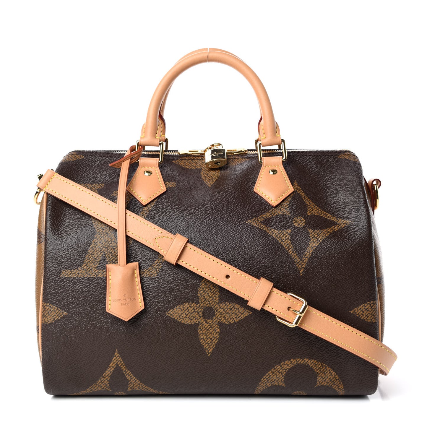 Reverse Monogram Giant Speedy Bandouliere 30
