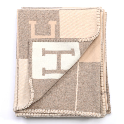 Hermes Wool Cashmere Avalon III Blanket Coco Camomille 4 of 6