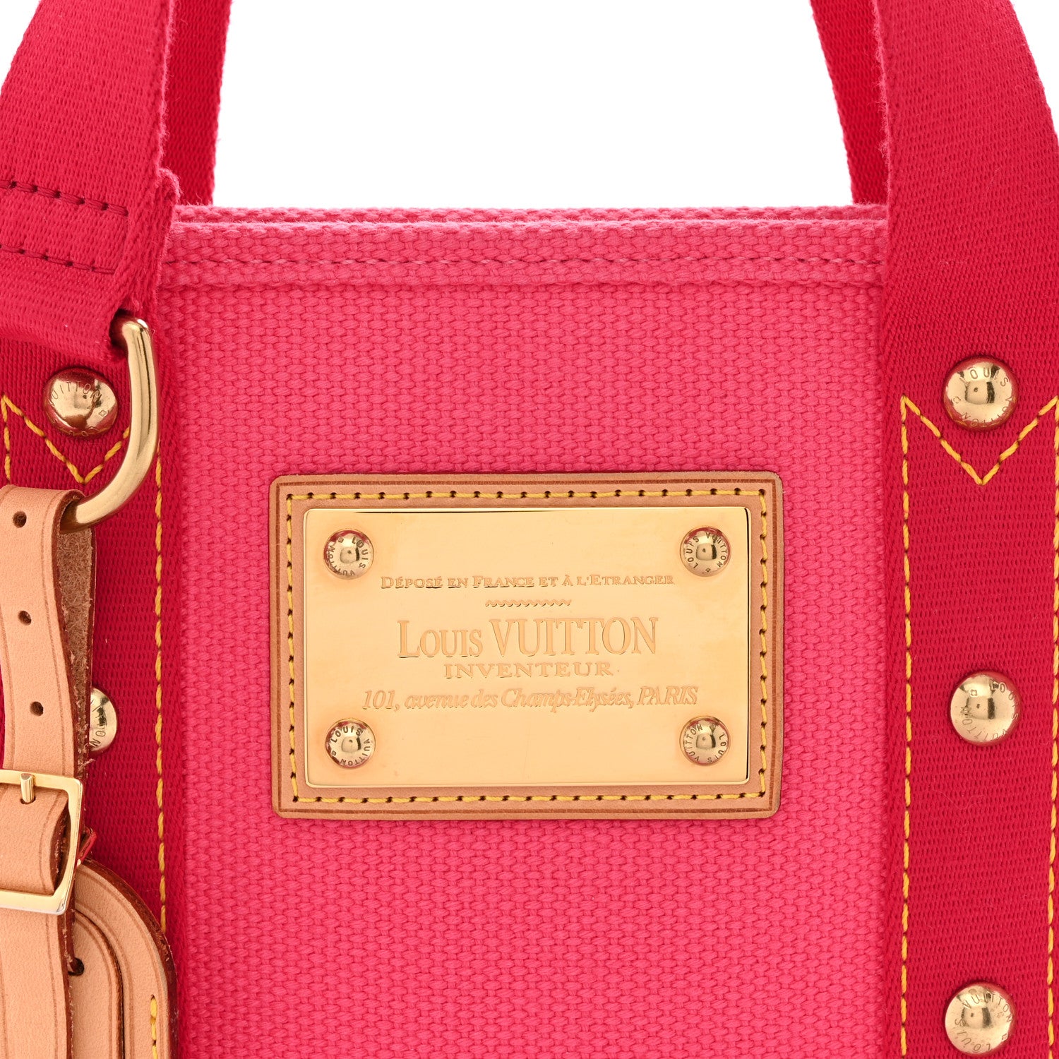 Louis Vuitton Toile Antigua Cabas PM Pink 1911350 – FASHIONPHILE