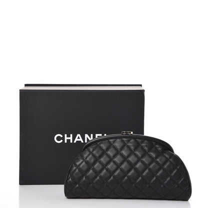 Chanel Caviar Quilted Timeless Clutch Black 8 of 8
