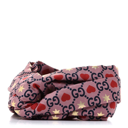 Gucci Silk GG Big Dimba Headband Pink 1 of 8