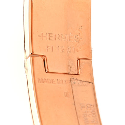 Hermes Enamel Narrow Fusion Clic Clac H Bracelet PM Lilas Ultramarine 5 of 5