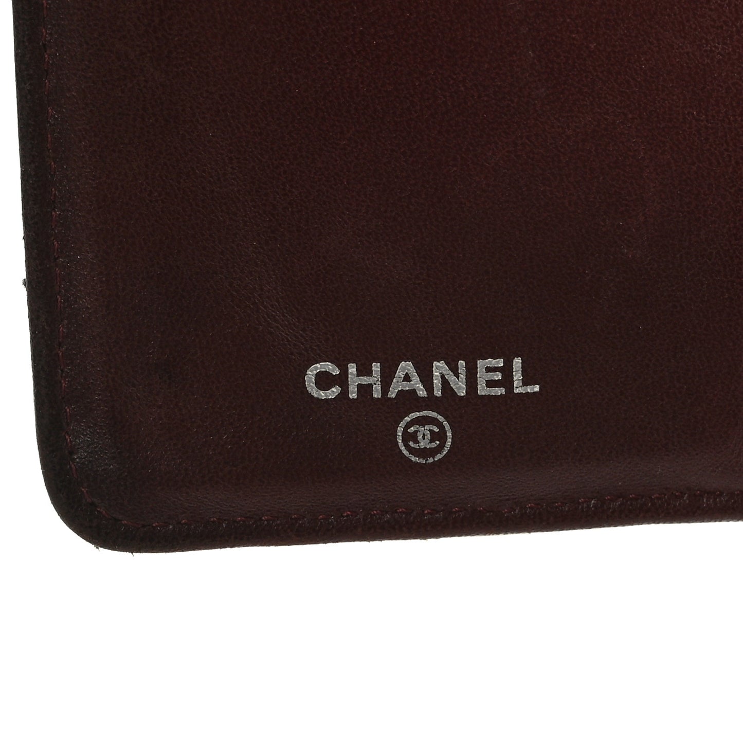 Lambskin Quilted Yen Wallet Black