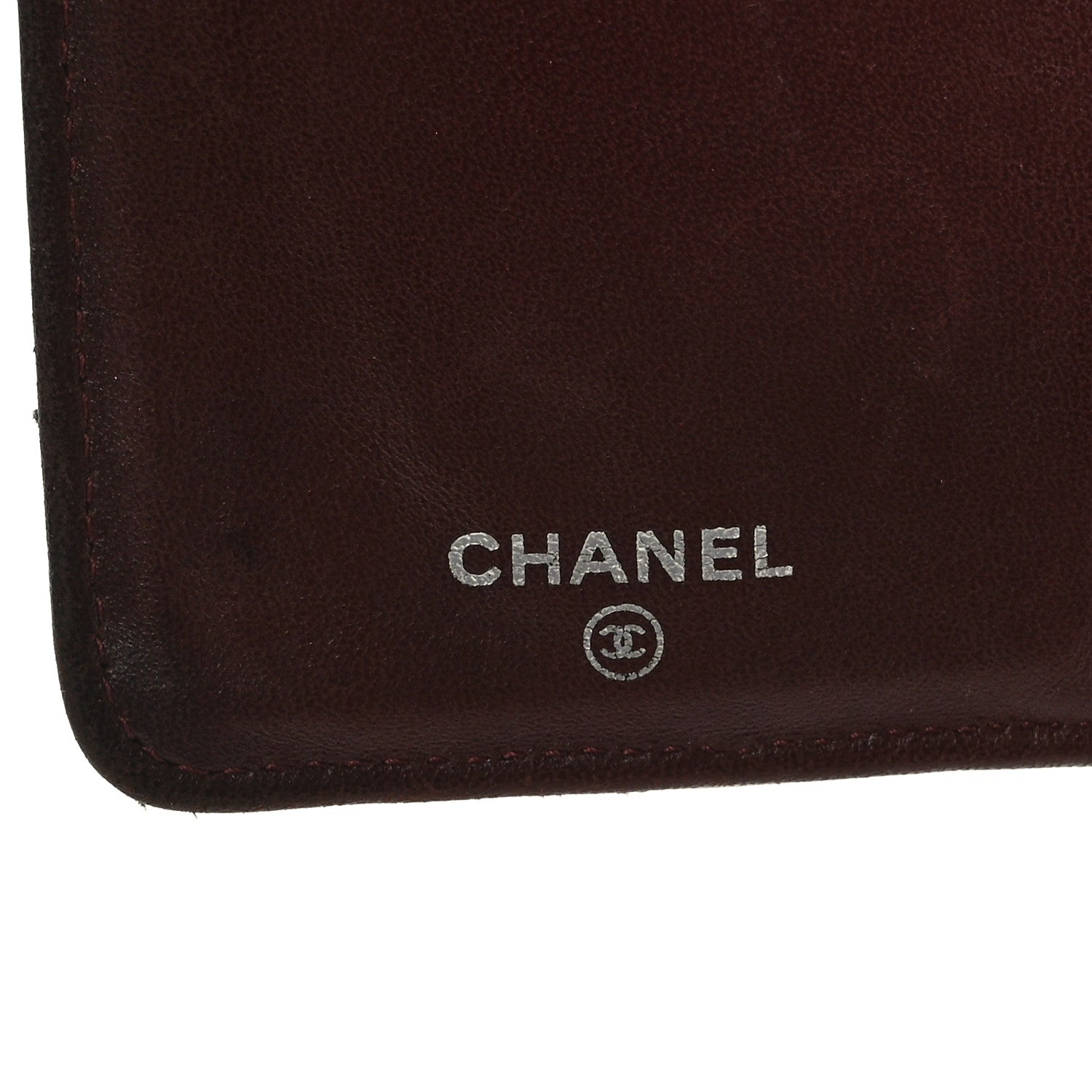 Chanel Lambskin Quilted Yen Wallet Black 7 of 9