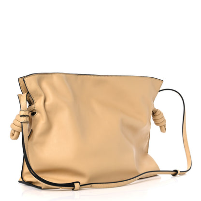 Loewe Nappa Flamenco Knot Clutch Dark Butter 3 of 8