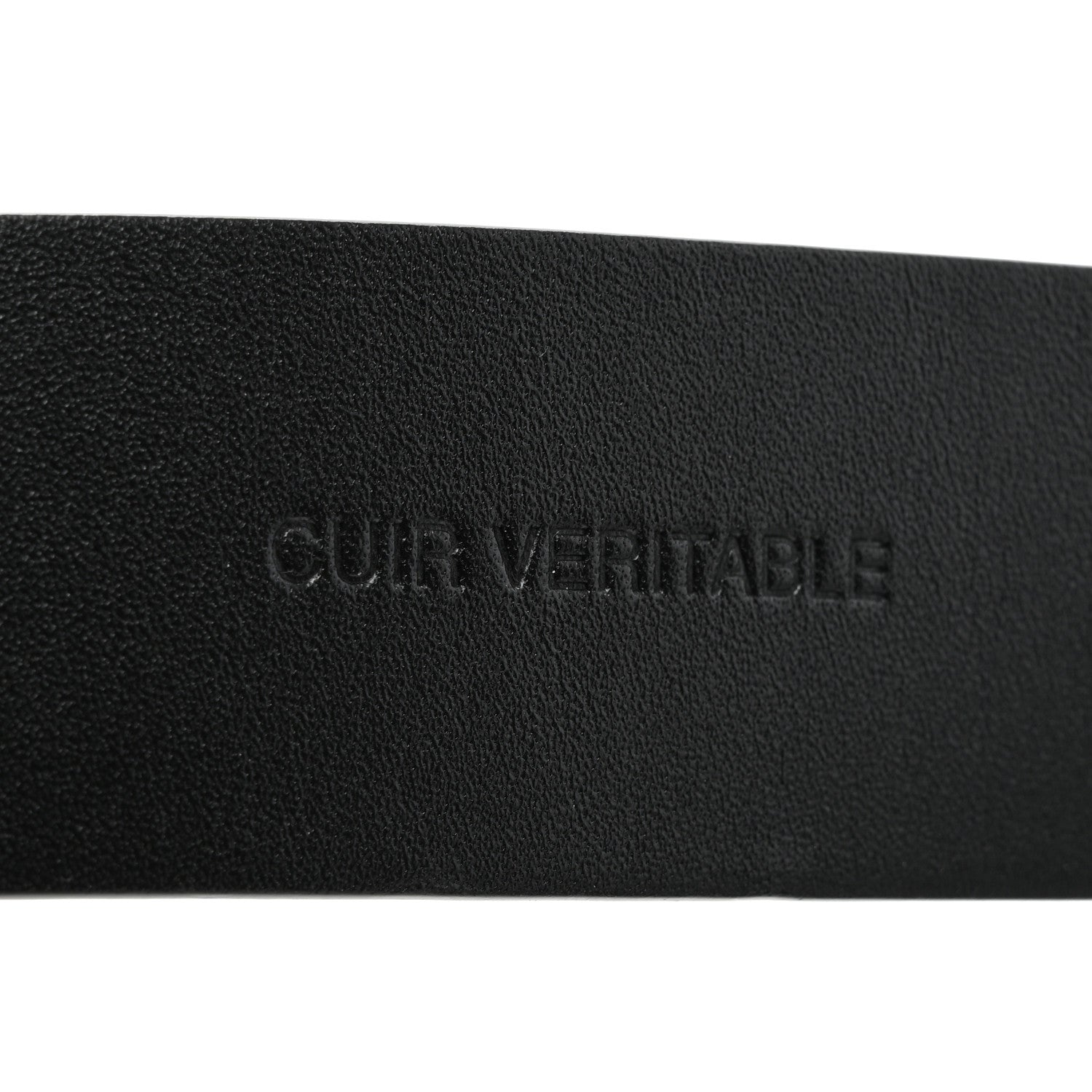 Chanel Calfskin Crystal CC Starfall Belt 85 34 Black 7 of 7