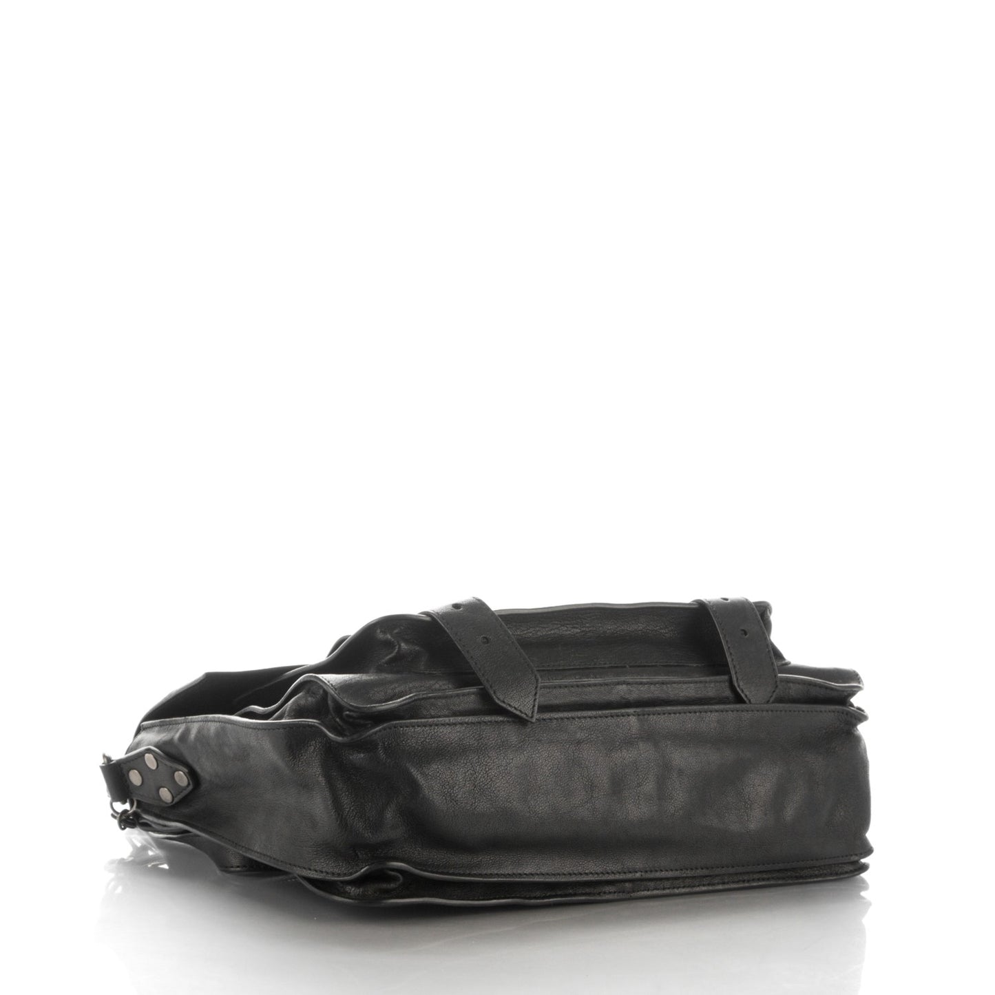 Lambskin Medium PS1 Satchel Black