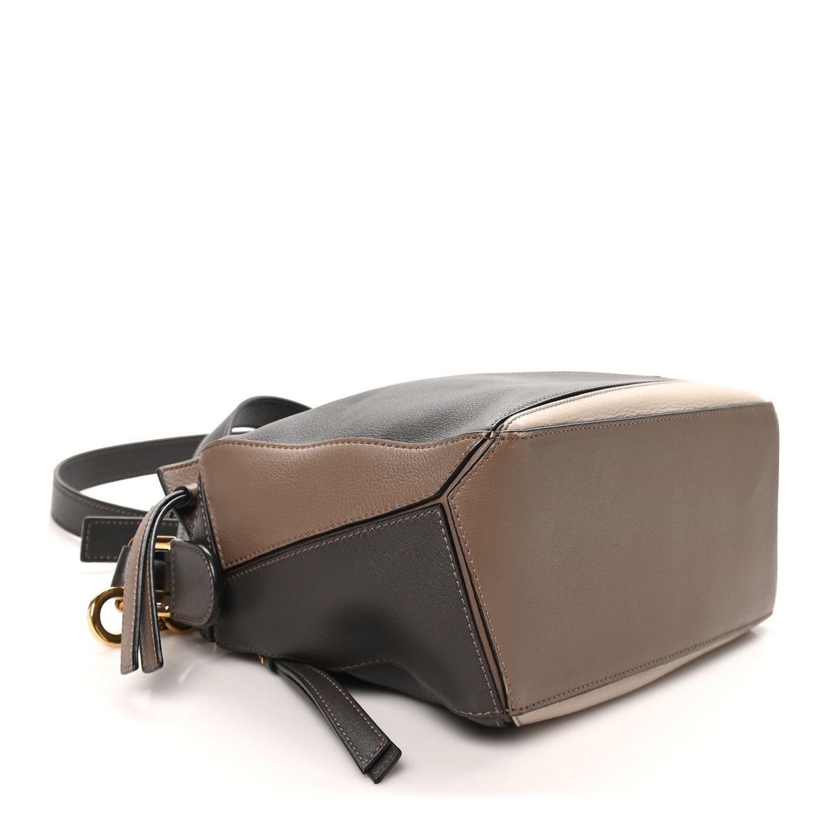 Loewe Calfskin Small Puzzle Bag Brown Dark Taupe 4 of 9
