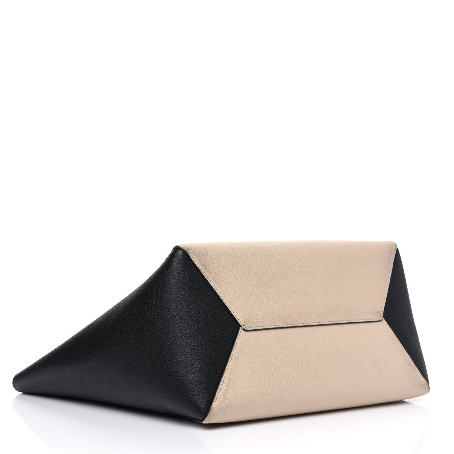 Louis Vuitton Calfskin Lockme Cabas Vanille Black 3 of 11