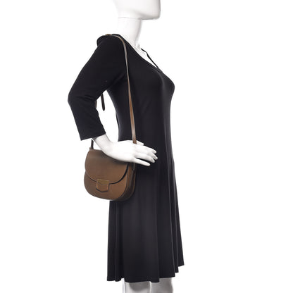 Celine Natural Calfskin Small Trotteur Chestnut 2 of 14