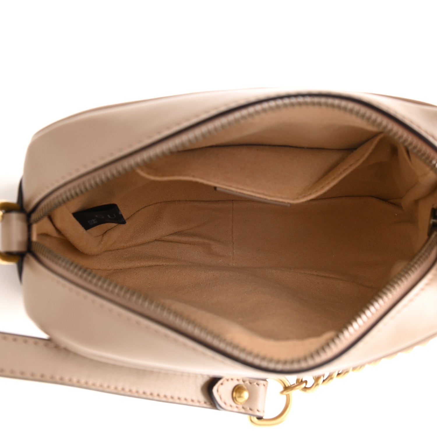 Gucci Calfskin Matelasse Mini GG Marmont Chain Shoulder Bag Porcelain Rose 5 of 10
