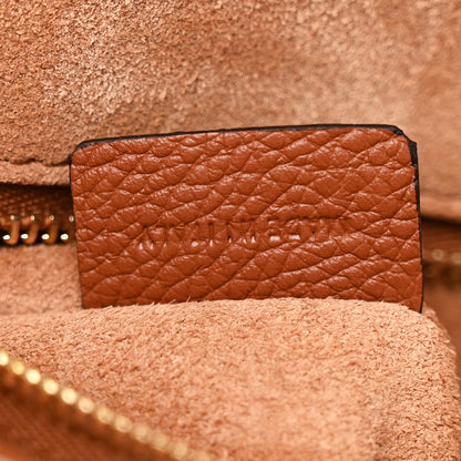 Celine Grained Calfskin Triomphe Medium Cabas Anais Tan 7 of 11