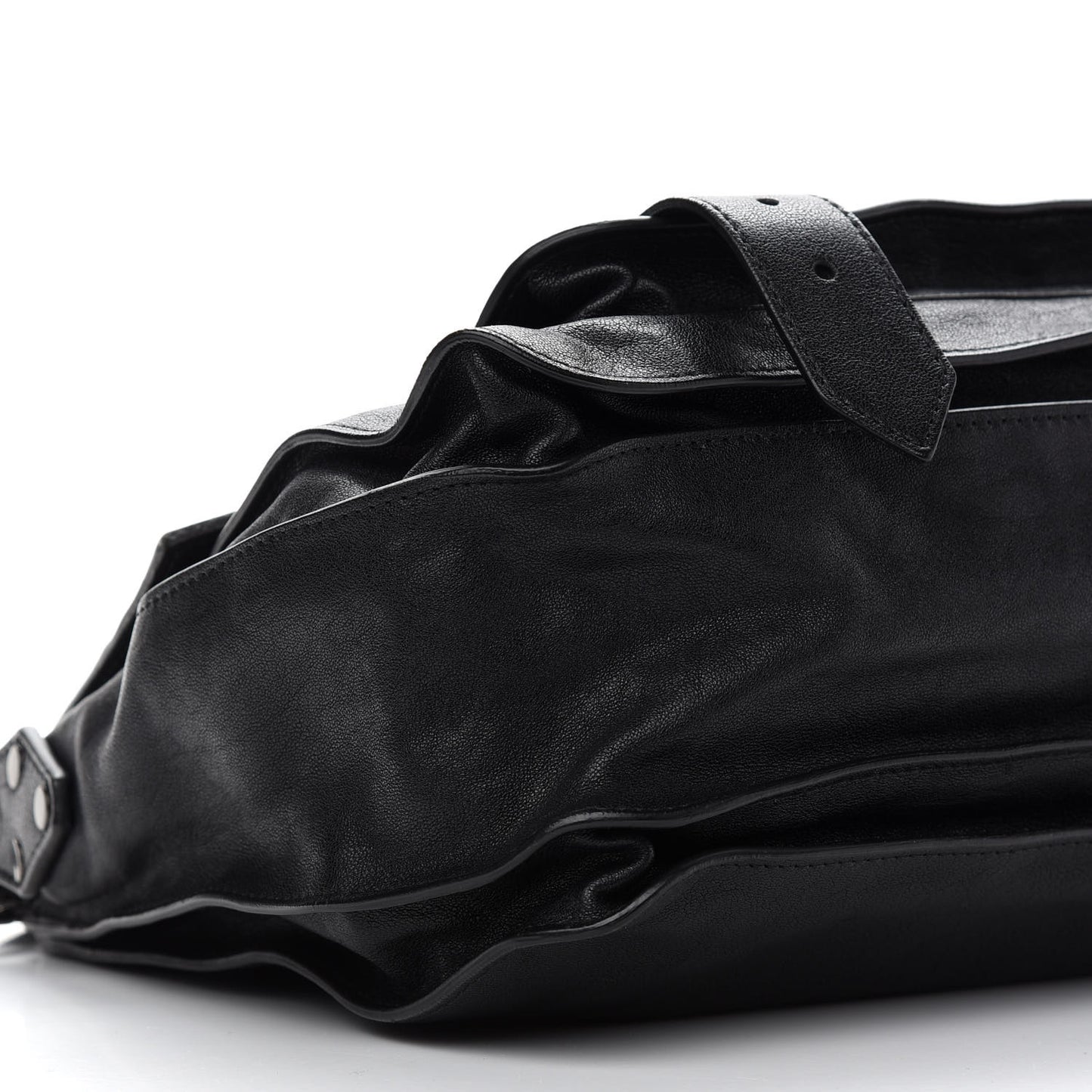 Lambskin Medium PS1 Satchel Black