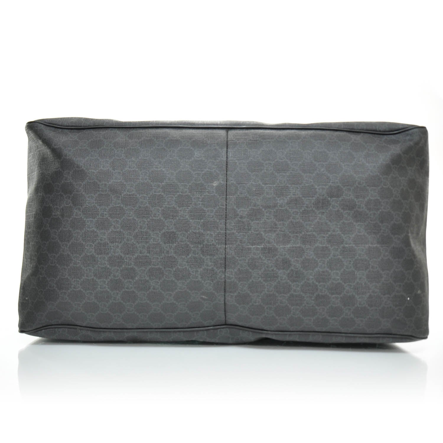 Gucci GG Supreme Monogram Large Duffle Black Grey 5 of 9