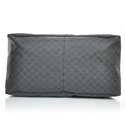 Gucci GG Supreme Monogram Large Duffle Black Grey 5 of 9