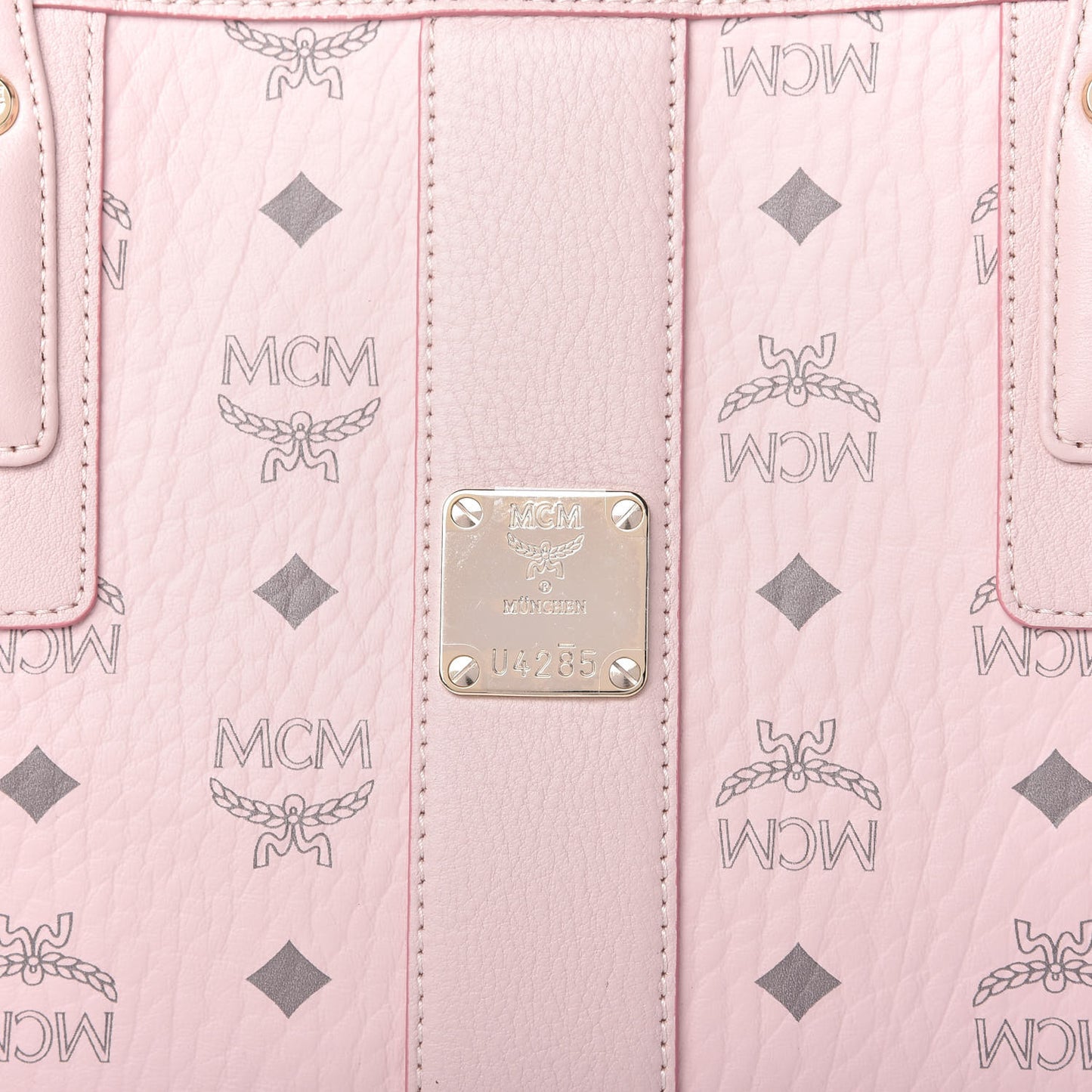 Visetos Medium Liz Reversible Shopper Tote Powder Pink
