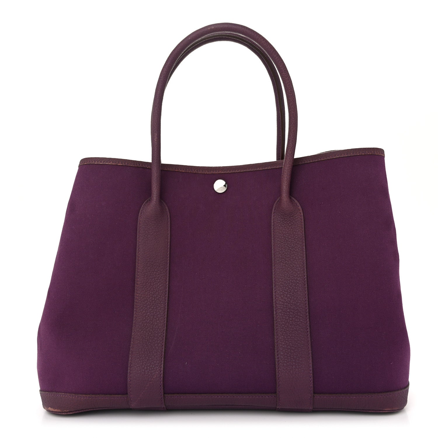 Hermes Toile Negonda Garden Party Tote 36 MM Cassis 1 of 11