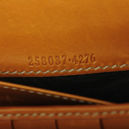 Gucci Monogram Vintage Web Continental Wallet Tobacco 8 of 8