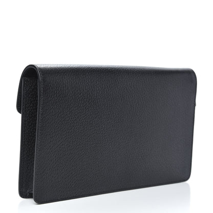Gucci Dollar Calfskin Crystal Dionysus Clutch Wristlet Black Black Diamond 3 of 10