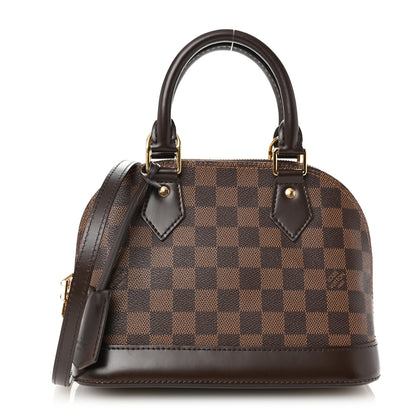 Louis Vuitton Damier Ebene Alma BB 1 of 9