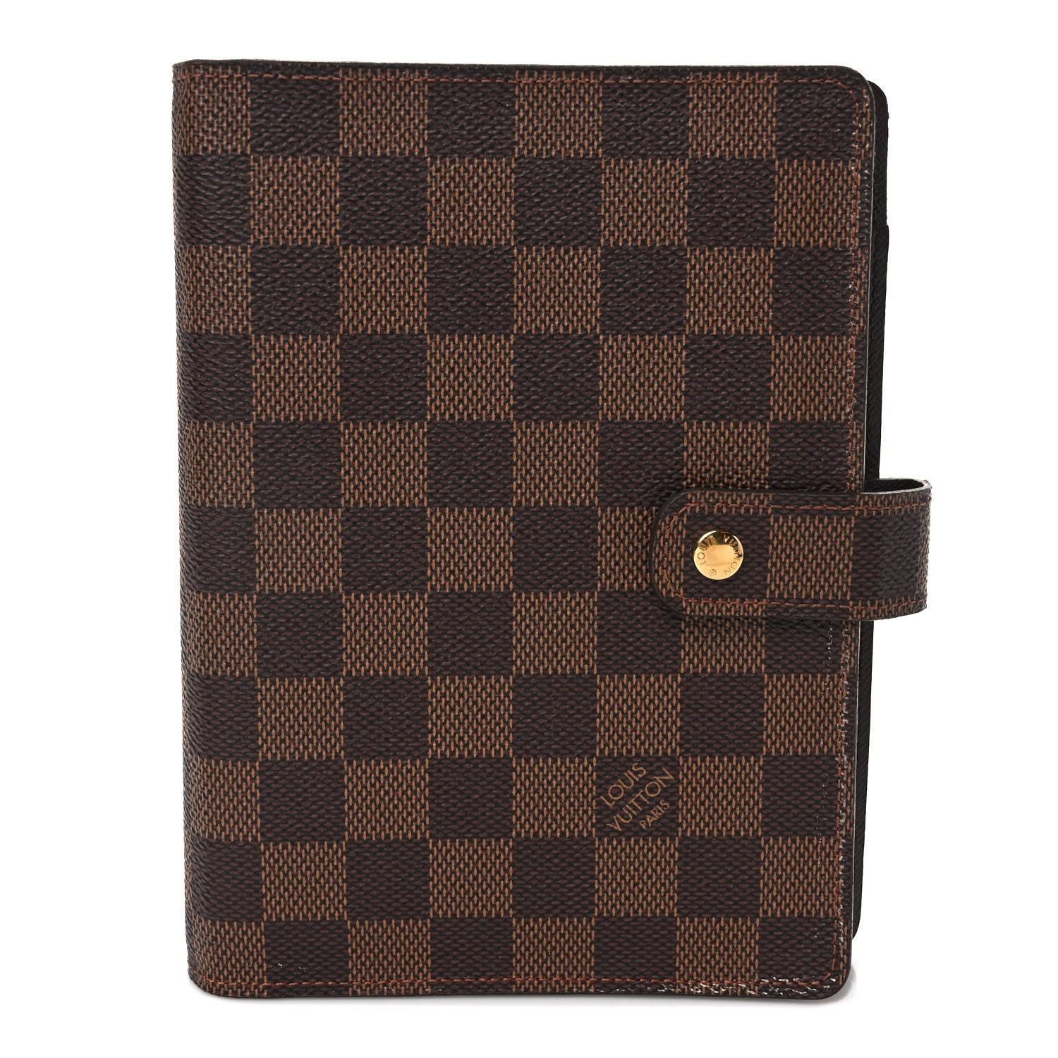 Louis Vuitton Damier Ebene Medium Ring Agenda Cover 1 of 6