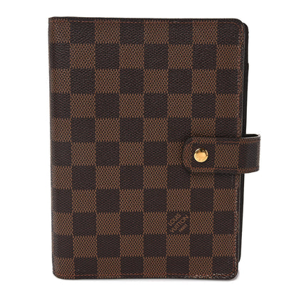 Louis Vuitton Damier Ebene Medium Ring Agenda Cover 1 of 6