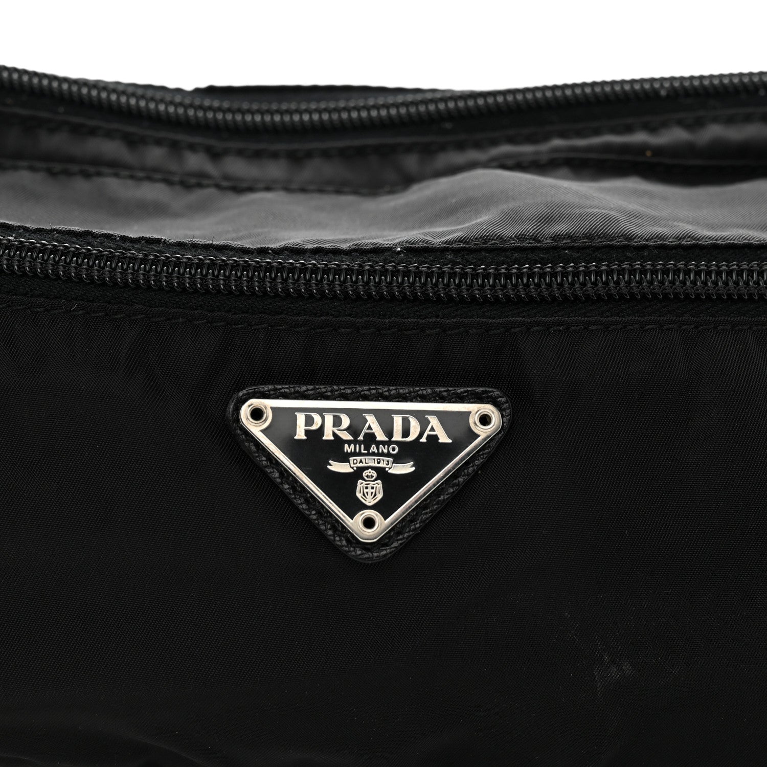 Prada Tessuto Nylon Montagna Belt Bag Black 9 of 14