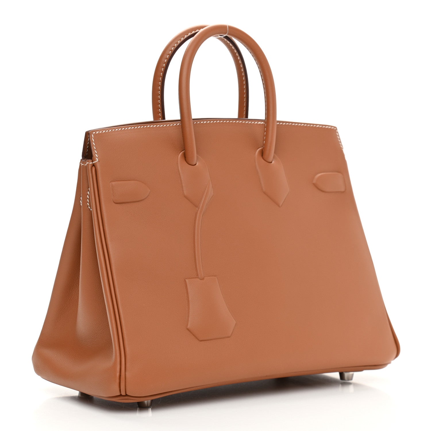 Hermes Swift Birkin Shadow 25 Gold 3 of 11