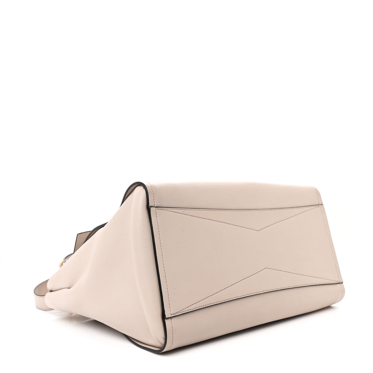 Calfskin Medium Mystic Shoulder Bag Natural