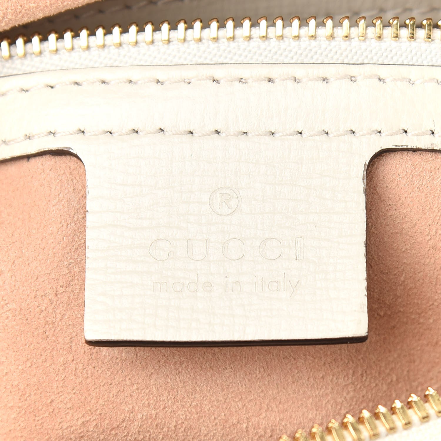 Gucci GG Supreme Monogram Small Horsebit 1955 Shoulder Bag Beige Mystic White 6 of 9