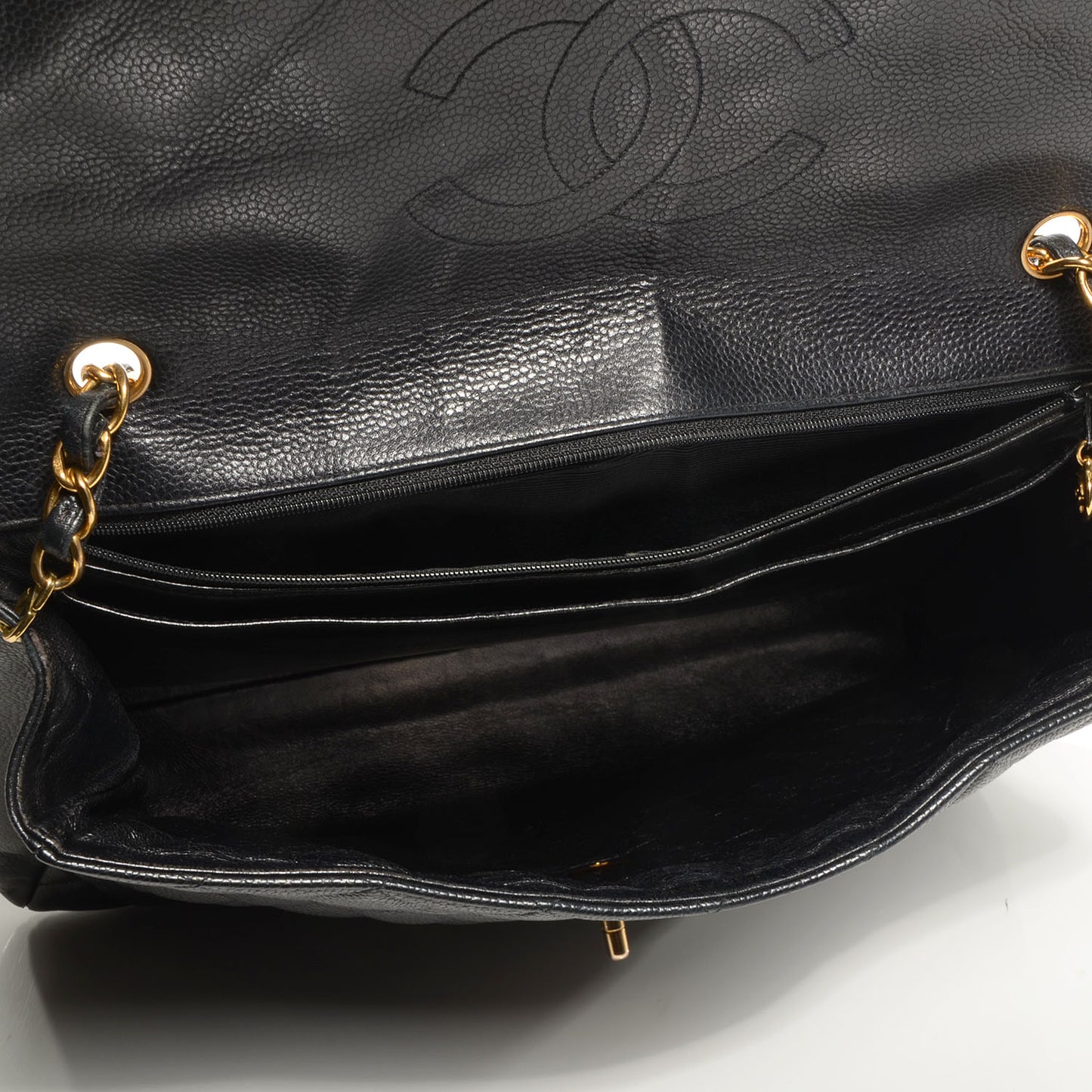 Caviar Jumbo XL Flap Black