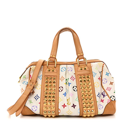 Louis Vuitton Monogram Multicolor Courtney MM White 1 of 13