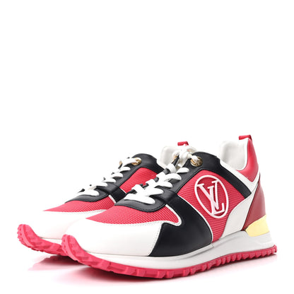 Louis Vuitton Calfskin Run Away Sneakers 37 Framboise Pink 4 of 9