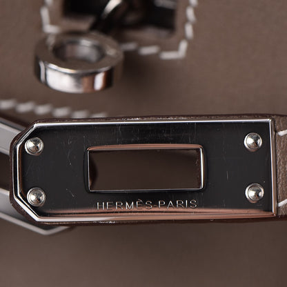 Hermes Swift Birkin 25 Etoupe 9 of 29