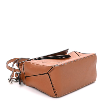 Loewe Calfskin Mini Puzzle Bag Tan 4 of 10