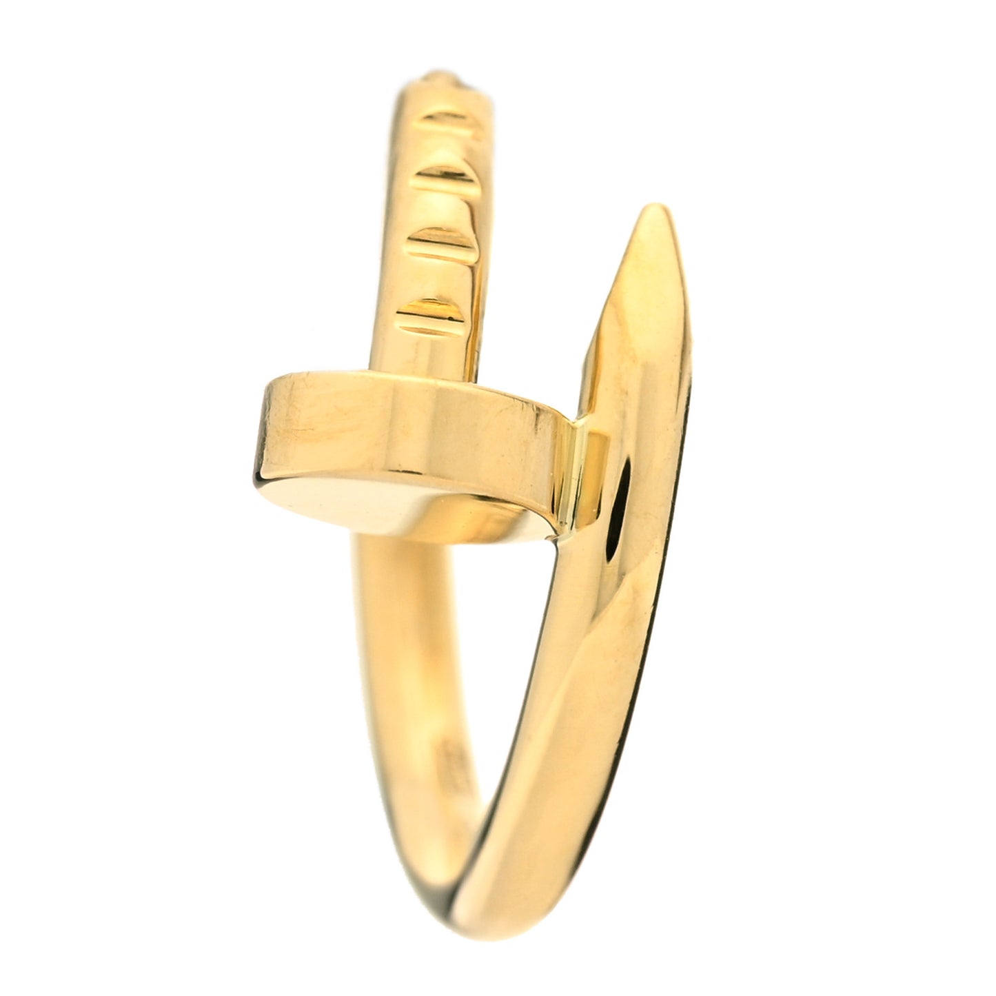 18K Yellow Gold Juste Un Clou Single Hoop Earring