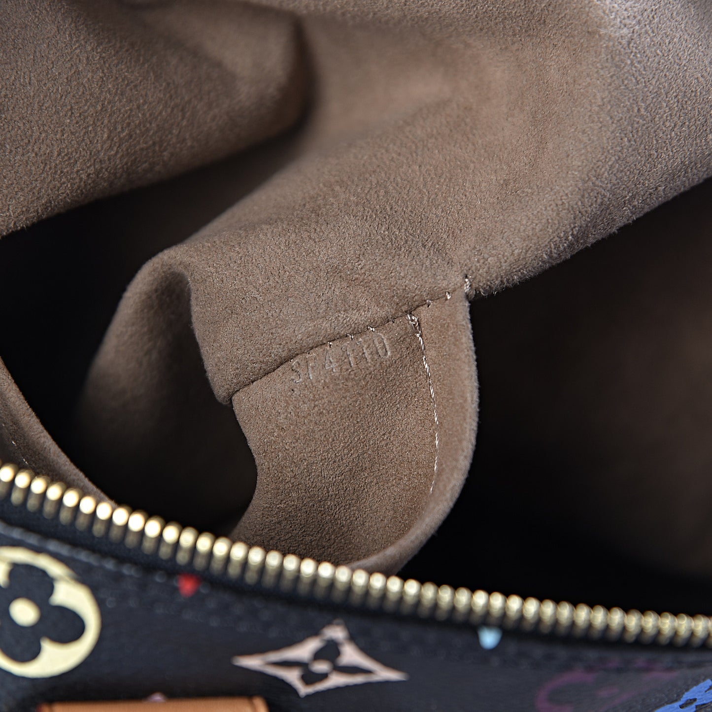 Monogram Multicolor Speedy 30 Black