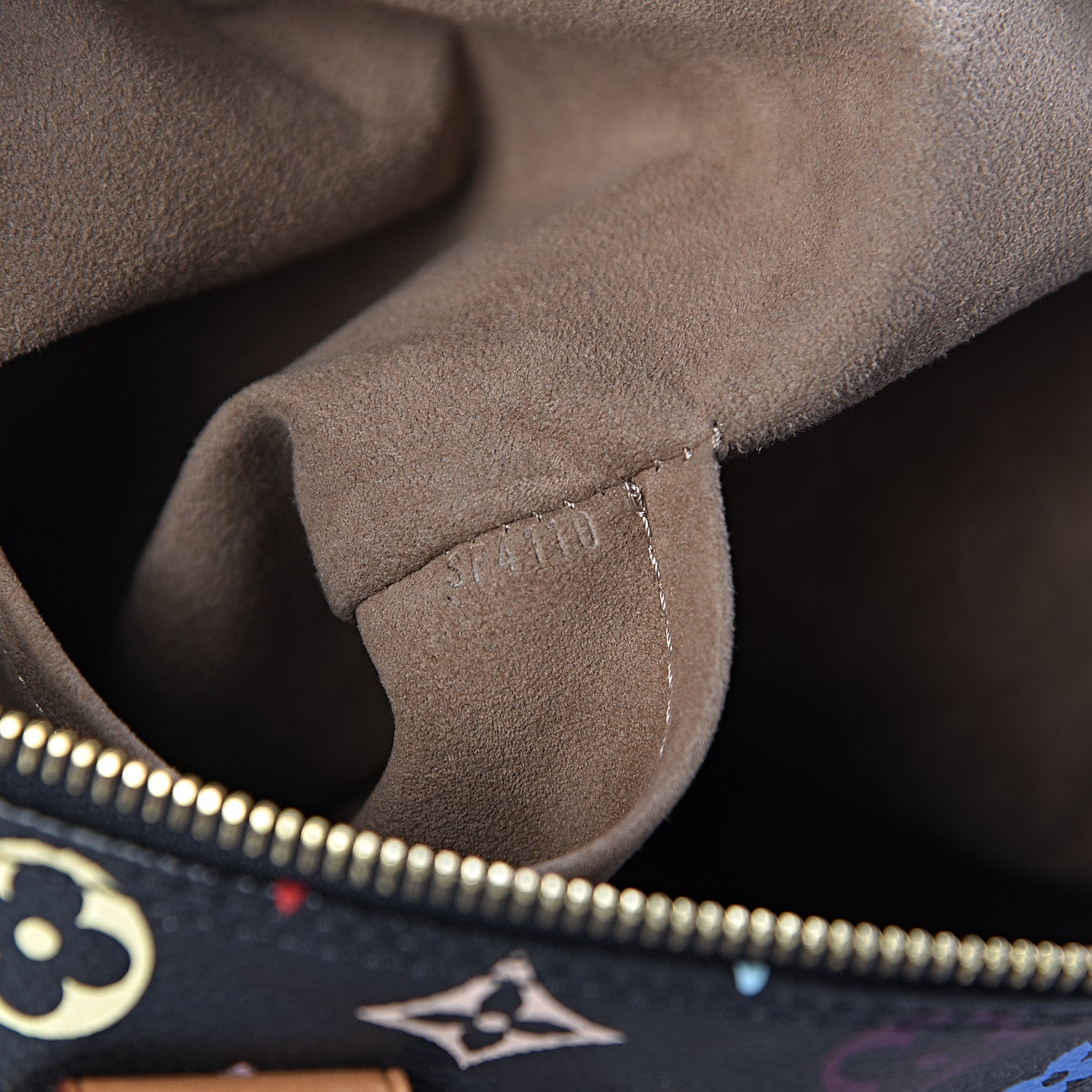 Louis Vuitton Monogram Multicolor Speedy 30 Black 6 of 11
